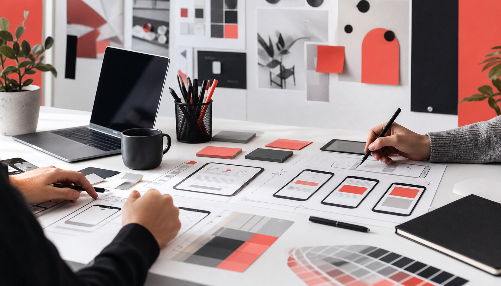 Generated design studio workspace